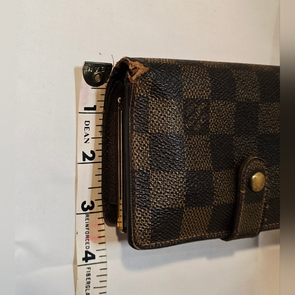 Louis Vuitton Damier Ebene Kisslock Wallet - Picture 6 of 8